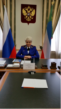 Руководитель Госинспекции труда в Республике Хакасия Токман О.А. провела прием граждан.